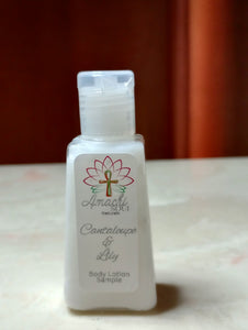 Body Lotion Sample Size