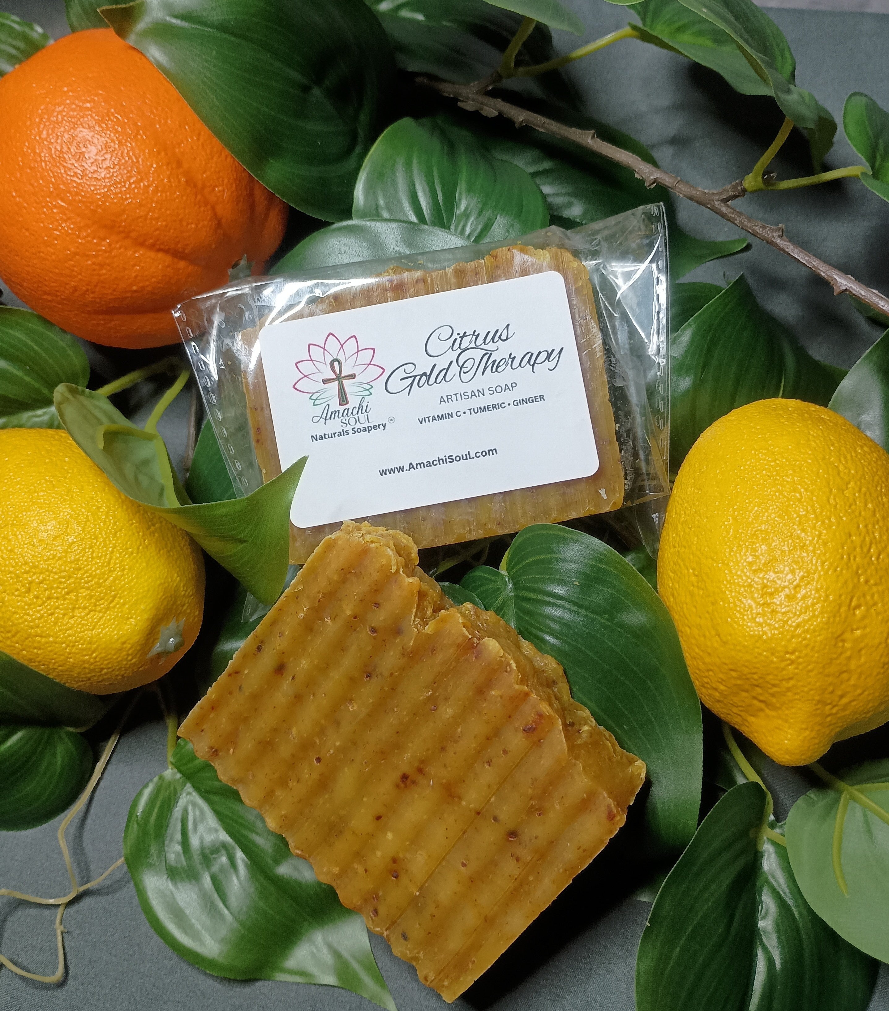 Citrus Gold Therapy Soap