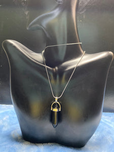 Black Obsidian Gemstone Necklace