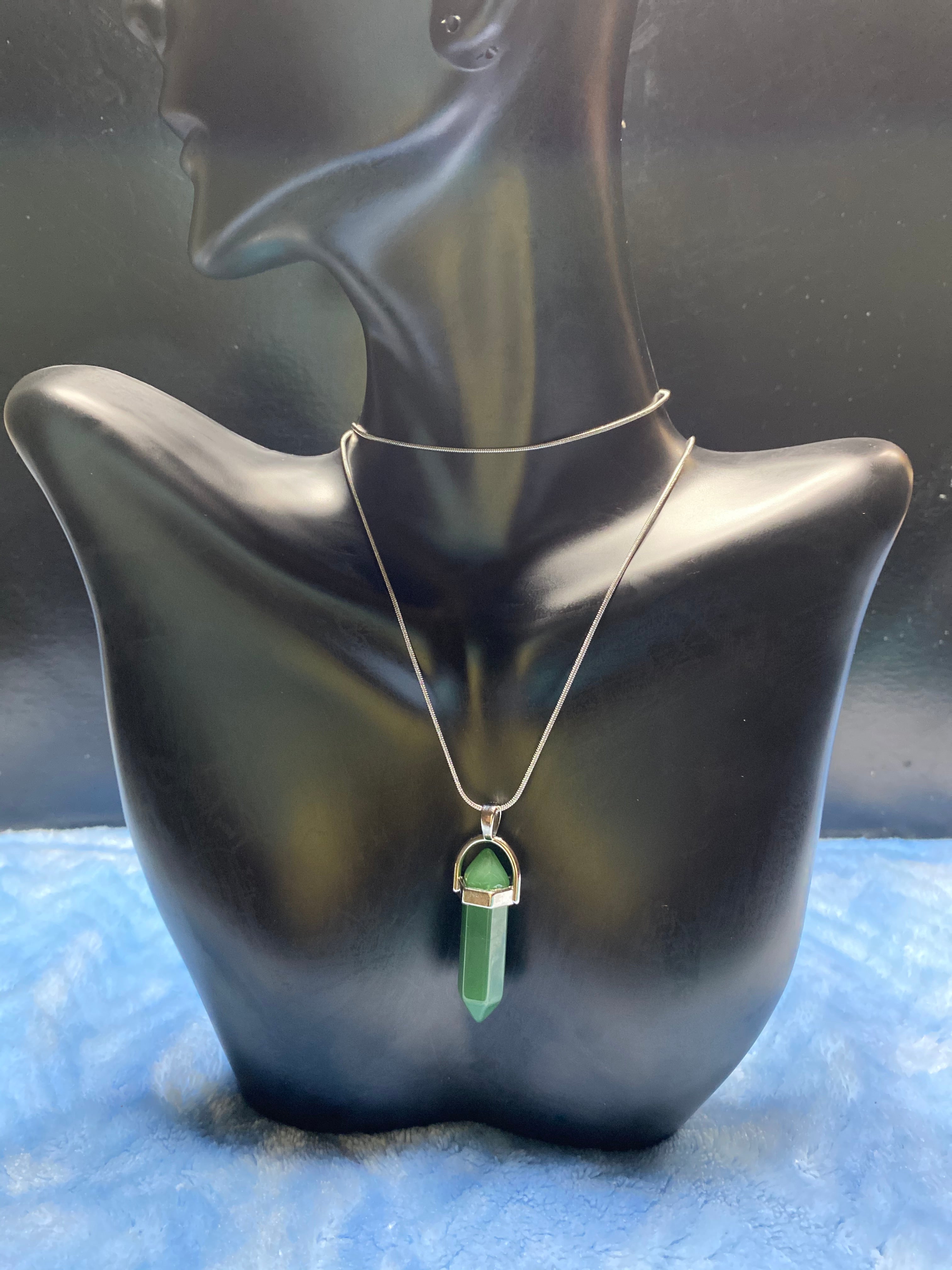 Green Aventurine Gemstone Necklace