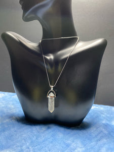 Clear Quartz Gemstone Necklace